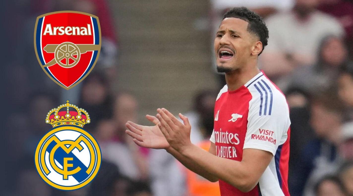 William Saliba khẳng định: Có thất nghiệp cũng không bao giờ bỏ Arsenal đến Real